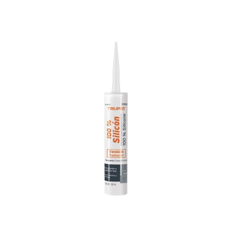 Sellador 100% silicón 280 ml transparente