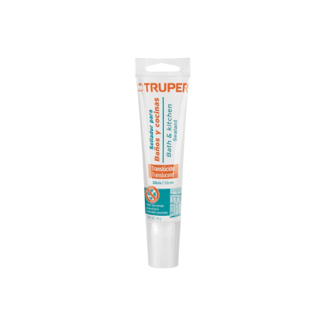 Sellador translúcido para baños y cocinas, 85 g, Truper