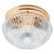 Luminario decorativo latonado, 2X, E26