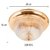 Luminario decorativo latonado, 2X, E26