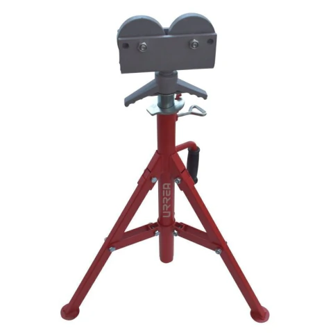 Soporte para tubo con cabezal de rodillo ajustable de 32" a 55"