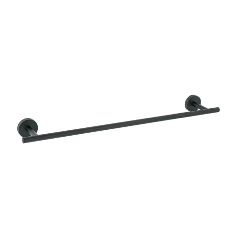 Toallero de barra metálico acabado negro, FOSET TÚBIG
