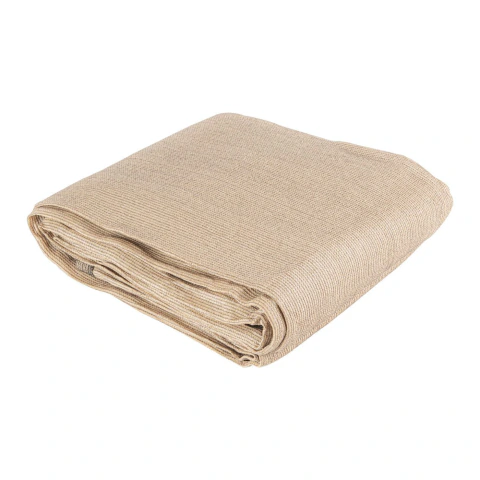 Toldo sombra 80%, raschel beige, 4m x 3m, FIERO