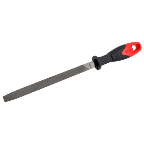 Lima triangular con mango bimaterial, 8"