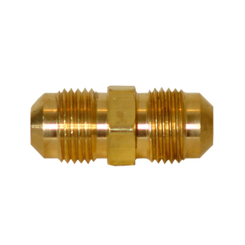 NIPLE UNION COFLEX UNU-6 3/8 FLARE X 3/8 FLARE LATON NATURAL PARA GAS