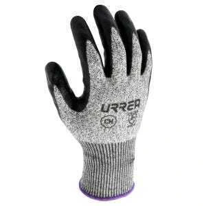 Guantes de fibra tipo Supraneema anti-corte con recubrimiento de nitrilo espumoso CH