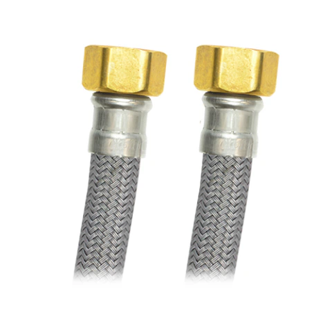 CONECTOR FLEXIBLE COFLEX VB-A40 3/4 FIP X 3/4 FIP 40 CM VINILO REFORZADO GRIS PARA BOILER