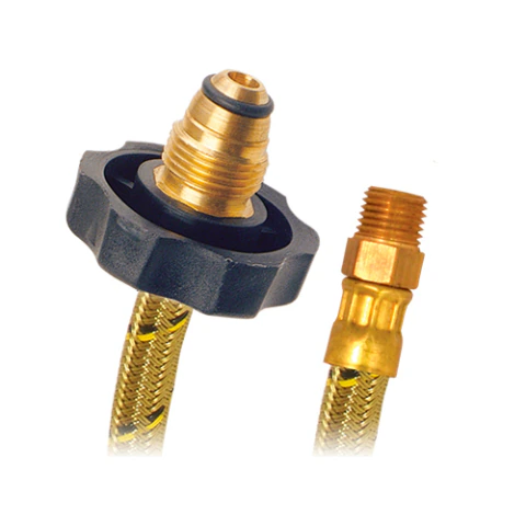 CONECTOR FLEXIBLE PIGTAIL COFLEX VG-Y55 1/4M X 7/8IZQ X 55CM VINILO PARA GAS