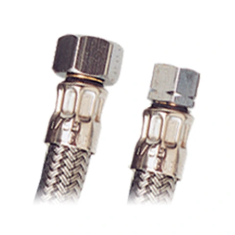 CONECTOR FLEXIBLE COFLEX VR-A150 1/2 FIP X 1/4 COMP. 150 CM VINILO REFORZADO GRIS P/ REFRIGERADOR