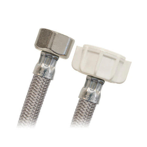 CONECTOR FLEXIBLE COFLEX VS-E50 1/2 FIP X 7/8 AM 50 CM VINILO PREMIUM PARA SANITARIO