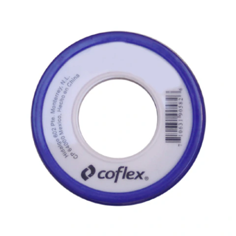 CINTA SELLADORA COFLEX WT1-120 1 X 12 MT DE PTFE PARA UNIONES ROSCADAS AGUA