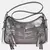 Shoulder Bag Zíper metalizado prata - comprar online