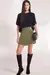 Short saia em alfaiataria cintura alta - comprar online