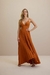 Vestido super midi plissado - comprar online
