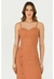 Vestido Midi corset com botão - comprar online