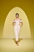 Cropped com assimetria e barbatanas - comprar online