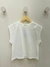 T-shirt malha manga dupla - Aquamarine 