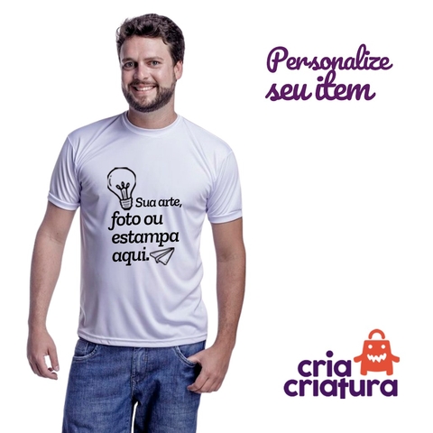CAMISETA DRYFIT BRANCA