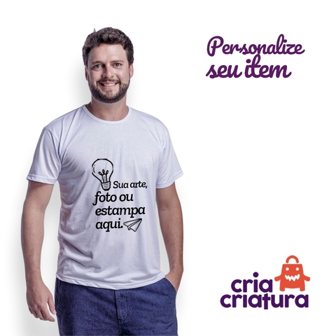 CAMISETA POLIÉSTER BRANCA