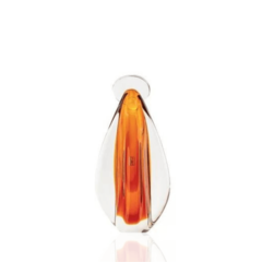 Imagem Santa de Cristal Murano Pérola 23cm - loja online