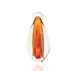 Imagem Santa Cristal Murano Âmbar 36cm- São Marcos Compre Online Thoulouse.