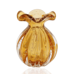 Trouxinha de murano cor âmbar Cristais São Marcos, Compre online na Thoulouse