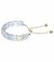 Pulsera Swarovski Letra Luna con cristales blanco 5615863 - comprar online