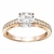 Anillo Swarovski Attract Round con baño rosé (5184204) - comprar online