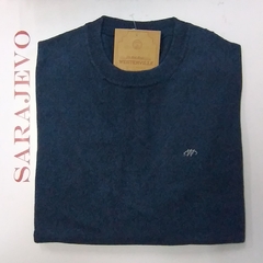 Sweater cuello redondo Westerville Art. 350- C:Azul granizado (04)