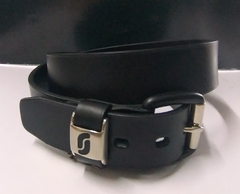 Cinto liso Siringo Art. 2936-40-08 / C: Vaqueta negra (08)
