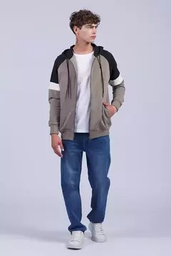Campera frisa combinada Oxford Polo Club Art. Jordi- C: 02
