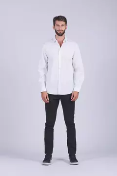 Camisa vestir fantasía Oxford Polo Club Art. Zelig- C: White