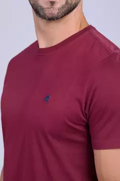 Remera lisa Oxford Polo Club Art. Sunset / C: Bordeaux - comprar online