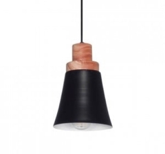 Colgante microtecturado con madera