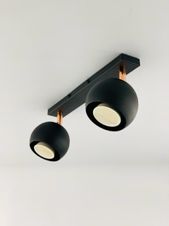 Barral 2 luces para dicro led