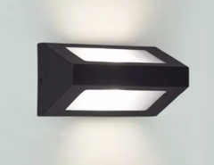 Aplique de pared con vidrio para 2 lamparas G9