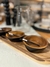 SET DE 3 COPETINEROS CONICOS ACACIA MANILA BLACK 10 CM - comprar online