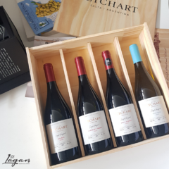 Caja Madera Colección Single Vineyard / Bodega Etchart