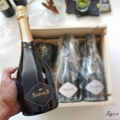 Caja Madera BARON B (x6 botellas) 750cc