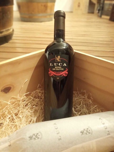 Luca Beso de Dante Cabernet/Malbec 750cc Bodega Casa Pirques