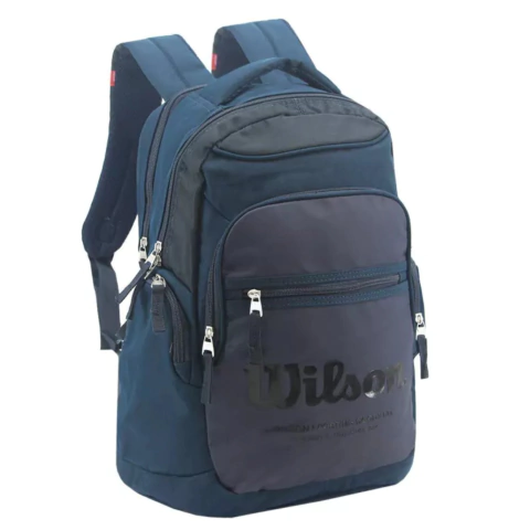 Mochila Wilson® Espalda "Azul Marino" Original