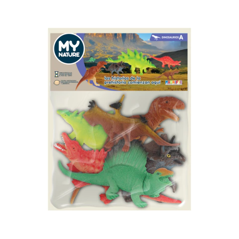 Set Dinosaurios "A" My Nature - Magnific
