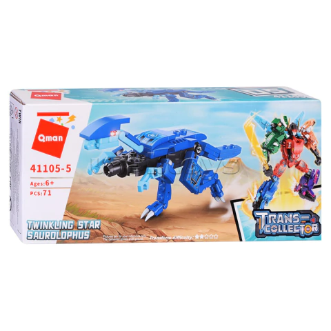 Bloques Ladrillos "Dinosaurio" 71 Piezas - Qman®