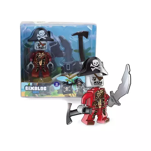 Muñecos Cixbloc Aventura Pirata Coleccionables