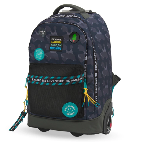 Mochila C/ Carro 24 Lts "Trolley Adventure Magic" - Mooving