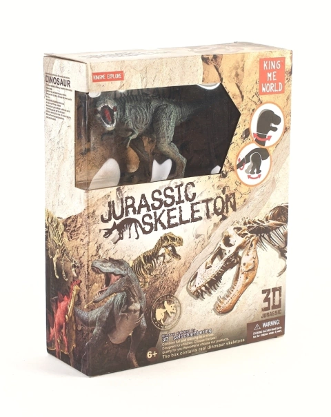 Set De Dinosaurio Para Armar En 3D King Me World