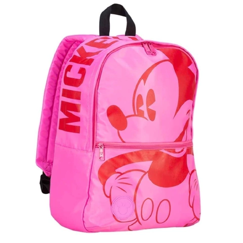 Mochila Espalda Mickey Mouse "Fucsia" - Mooving