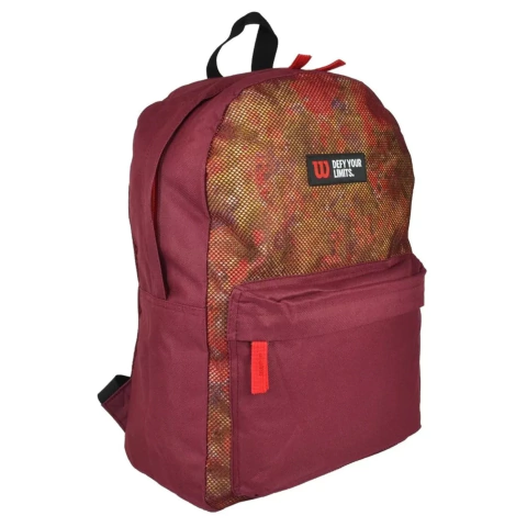 Mochila Wilson® 17" Defy Your Limits "Bordo" Original