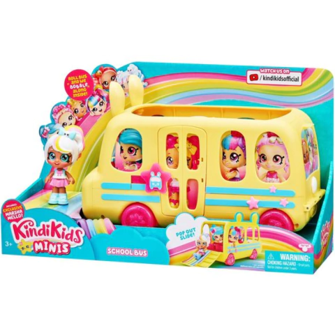 Kindi Kids Bus Escolar Con Figura