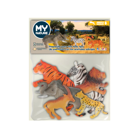 Set Animales Salvajes "B" My Nature - Magnific